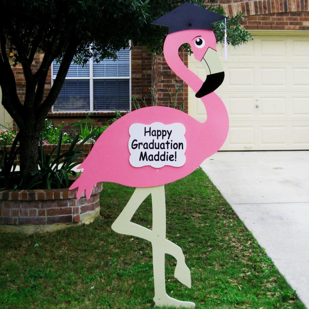 Flamingo Yard Sign - Image 2